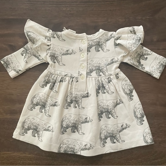 KATE QUINN Bell Sleeve Dress Polar Bears - Picture 2 of 5